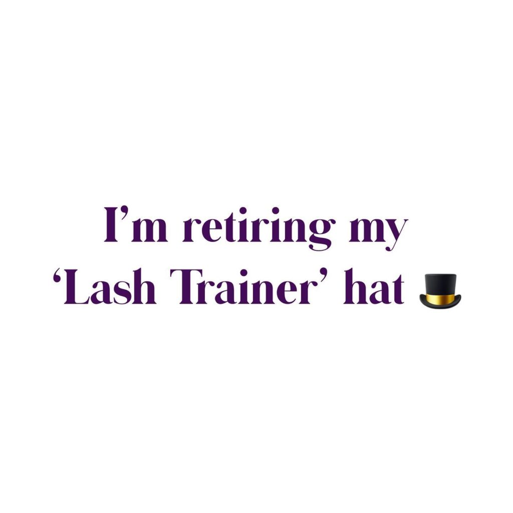 I have never said this. But seriously, if you follow my biz account @lashspabou…