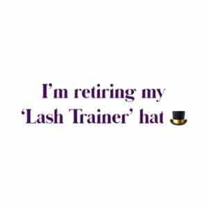 I have never said this. But seriously, if you follow my biz account @lashspabou…