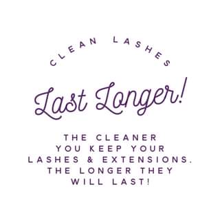 Reminder to clean your lashes 👏🏼👏🏼