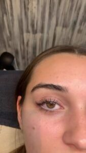 Beautiful lash lift 😍 work by: @sydney_lsb