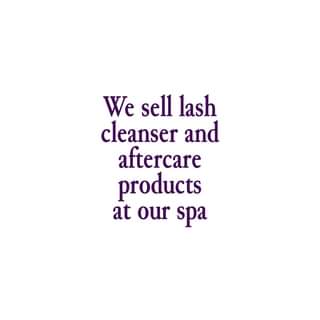 Purchase your aftercare products after your next service you have booked